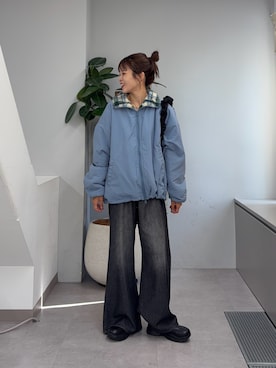 「CIAOPANIC TYPY（チャオパニックティピー）のアイテム（パンツ）」を使った、kyaaaiさん（レディース・156cm）の夏コーディネート