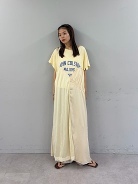 「etsinta（エシンタ）のアイテム」を使った、kyaaaiさん（レディース・156cm）の夏コーディネート