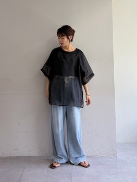kyaaaiさん（レディース・156cm）の夏コーディネート