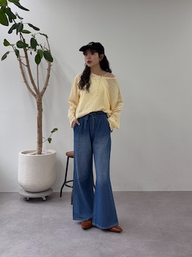「トレンドコーデ」｜kyaaaiさん（レディース・156cm）の春コーディネート