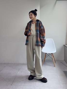 「アイテム（スニーカー）」を使った、kyaaaiさん（レディース・156cm・20代）の秋コーディネート