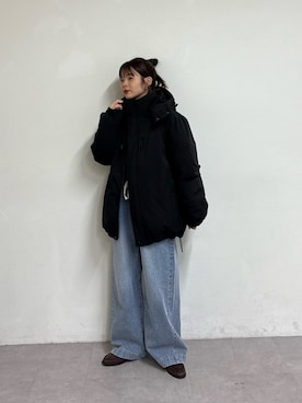 「アイテム（ローファー）」を使った、kyaaaiさん（レディース・156cm・20代）の秋コーディネート