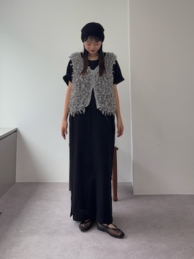 「アイテム（ニットキャップ/ビーニー）」を使った、kyaaaiさん（レディース・156cm・20代）の夏コーディネート