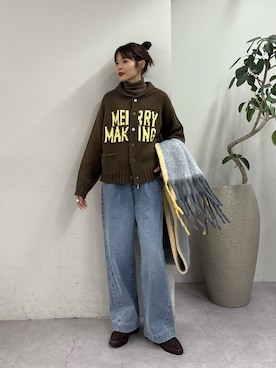 「アイテム（ローファー）」を使った、kyaaaiさん（レディース・156cm・20代）の秋コーディネート