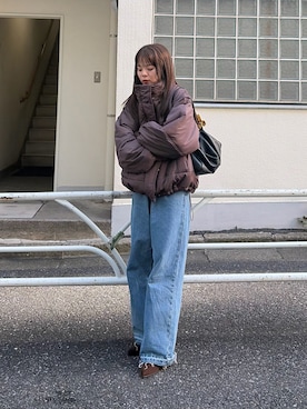 「CIAOPANIC TYPY（チャオパニックティピー）のアイテム（ジャケット/アウター）」を使った、kyaaaiさん（レディース・156cm）の秋コーディネート