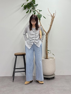 「CIAOPANIC TYPY（チャオパニックティピー）のアイテム（シューズ）」を使った、kyaaaiさん（レディース・156cm）の春コーディネート