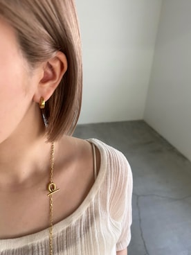 「ラリエット」｜sakiさん（レディース・156cm）の秋コーディネート