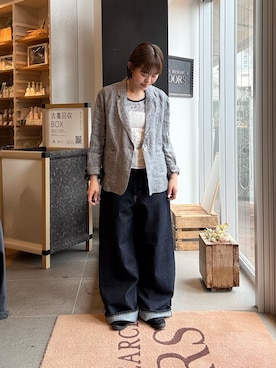 あみさん(レディース・158cm)の春コーディネート