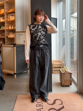 あみさん(レディース・158cm)の春コーディネート