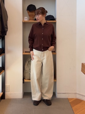 あみさん（レディース・158cm）の秋コーディネート