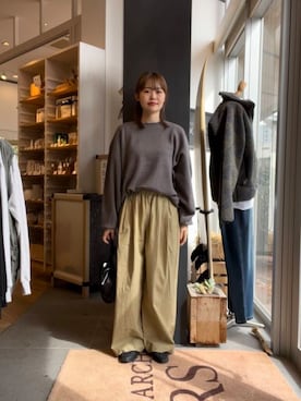 あみさん（レディース・158cm）の秋コーディネート