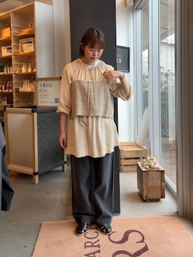 あみさん（レディース・158cm）の春コーディネート