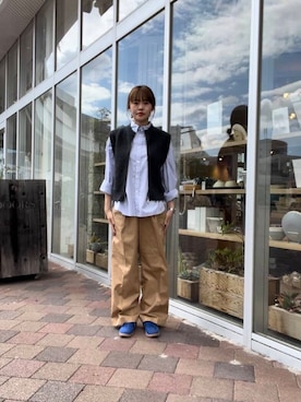 あみさん（レディース・158cm）の秋コーディネート