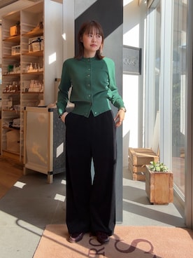 あみさん（レディース・158cm）の秋コーディネート