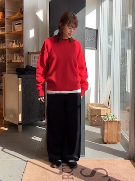 あみさん（レディース・158cm）の冬コーディネート