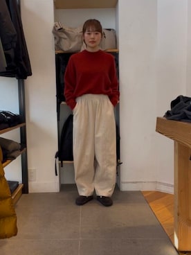 あみさん(レディース・158cm)の冬コーディネート