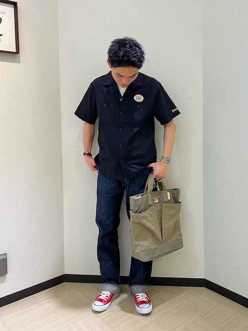 ANNAPOLIS WORK SHIRT / アナポリス 半袖ワークシャツ / AVIREX / アヴィレックス