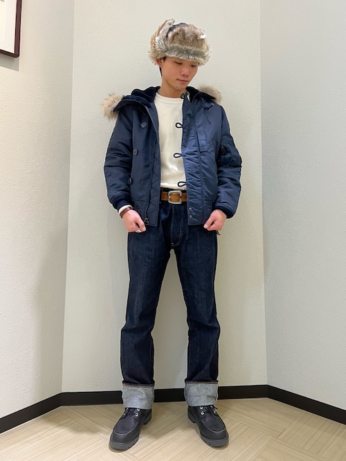 《AVIREX × YAMANE INDUSTRIES》Lot.1991 No.2 CLASSIC STRAIGHT / インダストリーズ クラシック ストレート / アヴィレックス / ヤマネインダストリーズ