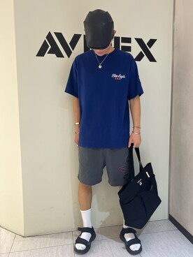 KAKERUNさん（メンズ・174cm）の夏コーディネート