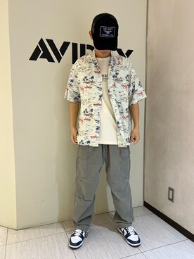 KAKERUNさん（メンズ・174cm）の春コーディネート