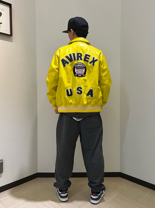 VARSITY LOGO CREWNECK SWEAT NYC / バーシティ ロゴ クルーネック スウェット ニューヨーク / AVIREX / アヴィレックス