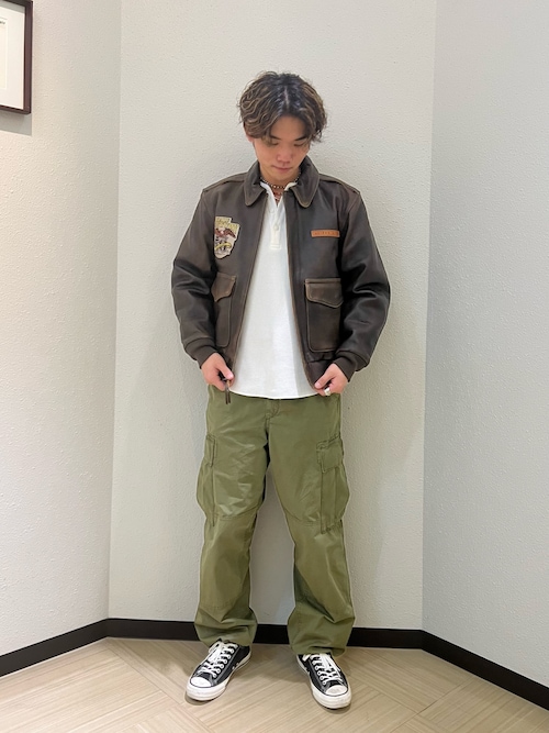 美品✴︎AVIREX Belle ブラウン ブルゾン 美品✴︎AVIREX Belle ブラウン ブルゾン