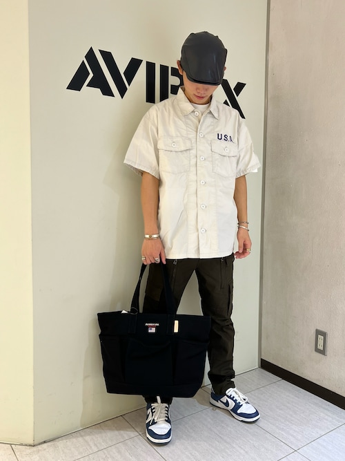 NAVAL FATIGUE SHIRT / ネイバル ファティーグ シャツ / AVIREX / アヴィレックス