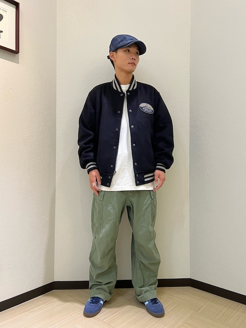 WOOL MOSSA VARSITY JACKET / ウールモッサ バーシティ ジャケット / AVIREX / アヴィレックス