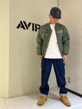 KAKERUNさん（メンズ・174cm）の冬コーディネート