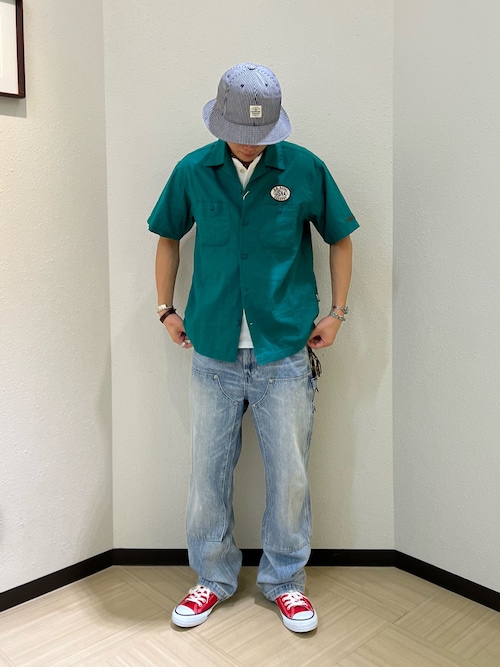 ANNAPOLIS WORK SHIRT / アナポリス 半袖ワークシャツ / AVIREX / アヴィレックス