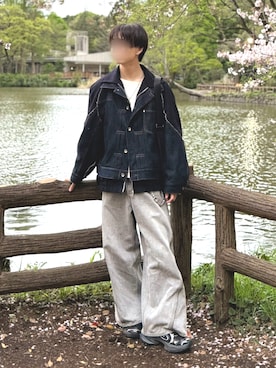 「CASPER JOHN（キャスパージョン）のアイテム」を使った、Ariya《服飾学生》 さん（メンズ・169cm）の春コーディネート