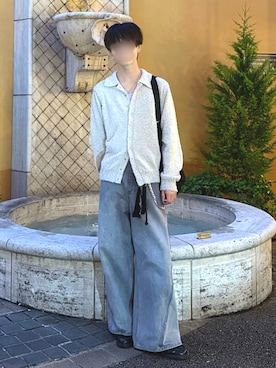 「CASPER JOHN（キャスパージョン）のアイテム」を使った、Ariya《服飾学生》 さん（メンズ・169cm）の春コーディネート