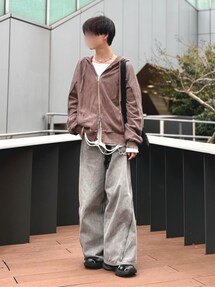 GRANCY（グランシー）の「【GRANCY】LinestoneDesign Graphic Damage