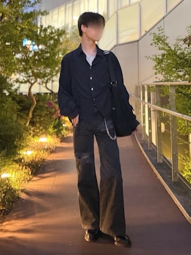 「HARE（ハレ）のアイテム（トップス）」を使った、Ariya《服飾学生》 さん（メンズ・169cm）の春コーディネート