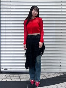 EVRIS（エヴリス）の「【キャミセット】シアーアンサンブル