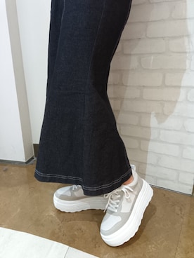 「スニーカー好きと繋がりたい」｜Paradeアリオ橋本店さん（レディース・152cm）の冬コーディネート
