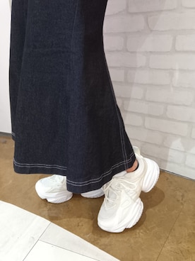 「スニーカー好きと繋がりたい」｜Paradeアリオ橋本店さん（レディース・152cm）の冬コーディネート