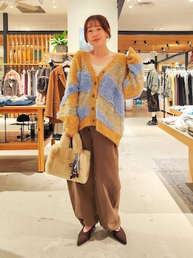 「BAYFLOW（ベイフロー）のアイテム」を使った、kanakoさん（レディース・157cm）の秋コーディネート