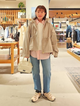 kanakoさん（レディース・157cm）の春コーディネート