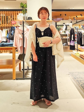 「アイテム（インナーウェア/肌着）」を使った、kanakoさん（レディース・157cm）の夏コーディネート