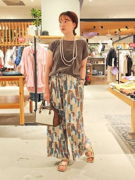 kanakoさん（レディース・157cm）の夏コーディネート