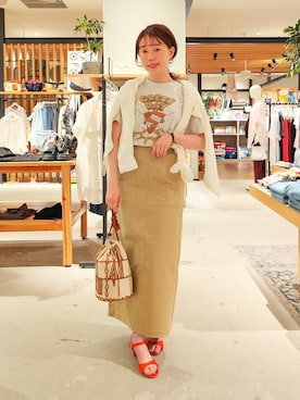 kanakoさん（レディース・157cm）の春コーディネート