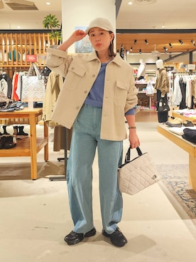 kanakoさん（レディース・157cm）の冬コーディネート