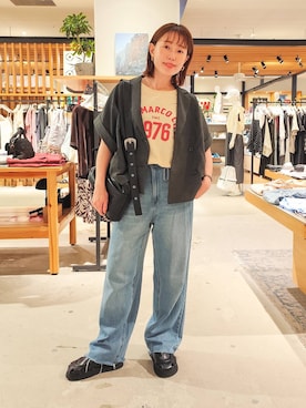 kanakoさん（レディース・157cm）の夏コーディネート