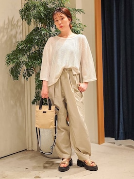 kanakoさん（レディース・157cm）の春コーディネート