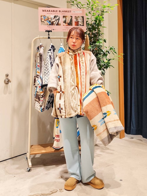 セール】BF着るベストブランケット25AW（ブランケット）｜BAYFLOW