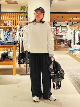 kanakoさん（レディース・157cm）の冬コーディネート