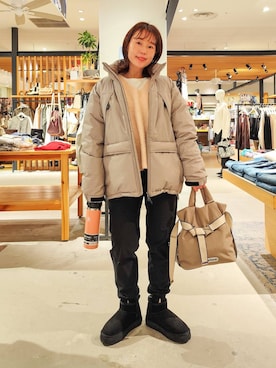 「アイテム（食器/キッチン）」を使った、kanakoさん（レディース・157cm）の冬コーディネート