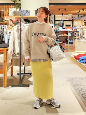 kanakoさん（レディース・157cm）の冬コーディネート