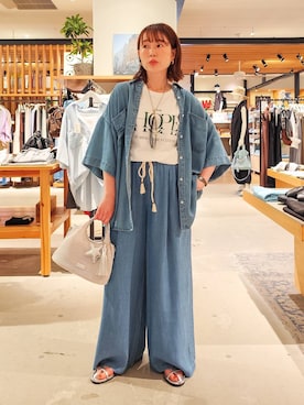 kanakoさん(レディース・157cm)の夏コーディネート